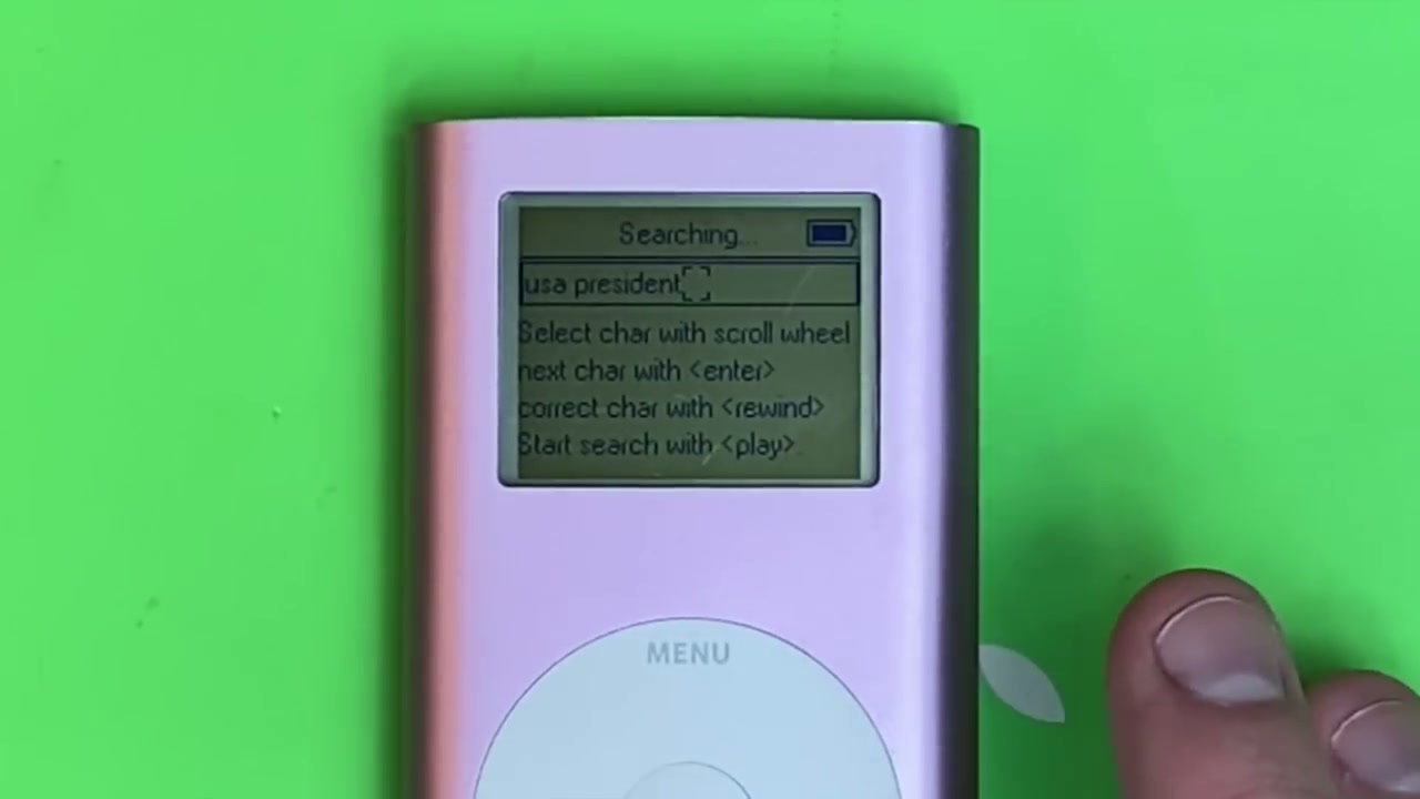 Using Wikipedia on an iPod Mini thumbnail