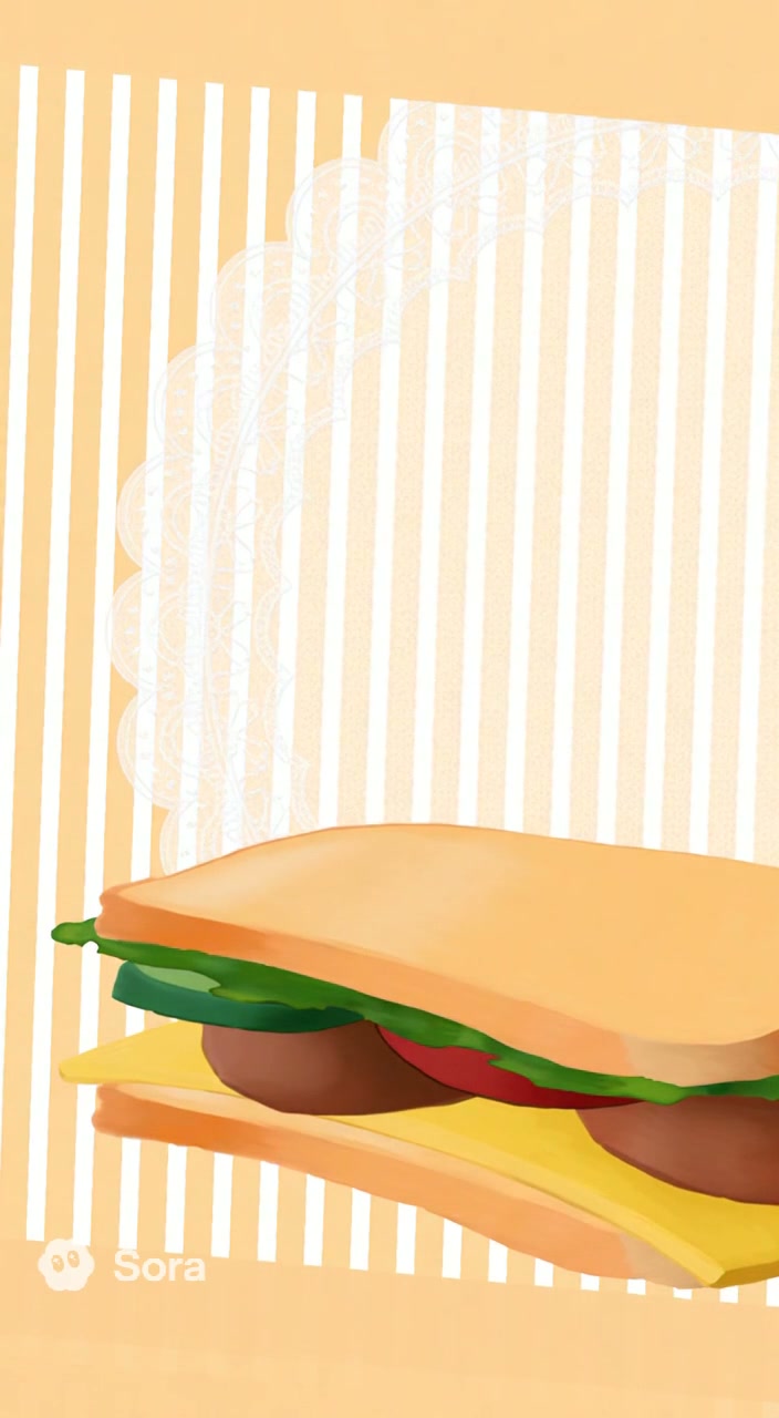 The woman's sandwich falls thumbnail
